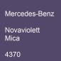 Preview: Mercedes-Benz, Novaviolett Mica, 4370.